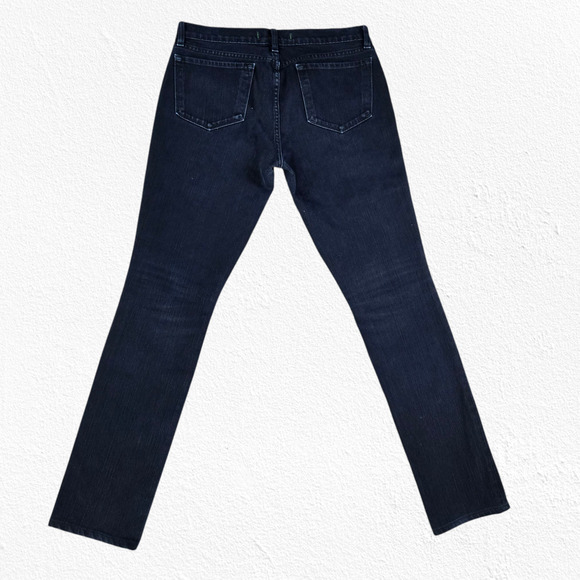 J Brand Black Mid Rise Made in USA Casual Classic Skinny Leg Jeans Size 28 - Picture 8 of 8